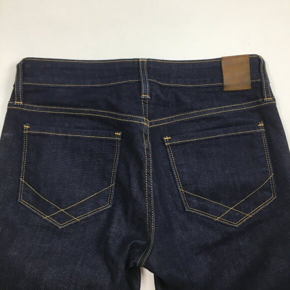 RALEIGH Hand Crafted North Carolina US Dark Wash Straight Leg 5 Pocket Jeans - Picture 9 of 16